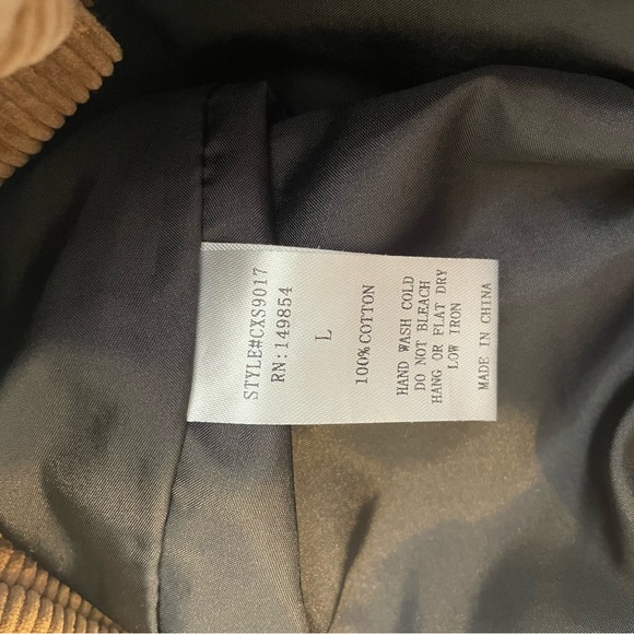 Sadie & Sage brown/tan corduroy skirt. - Picture 3 of 4